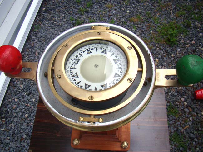A quarter size Ship's Binnacle made by Sestrel, Henry Browne & Sons, Barking, Essex, England — image 3